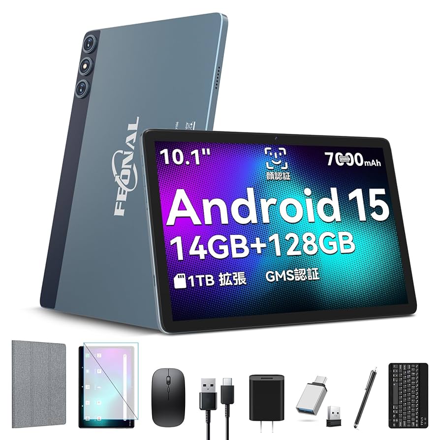 FEONAL Androidタブレット Amazon.co.jp: FEONAL タブレット Android14タブレット 10インチ